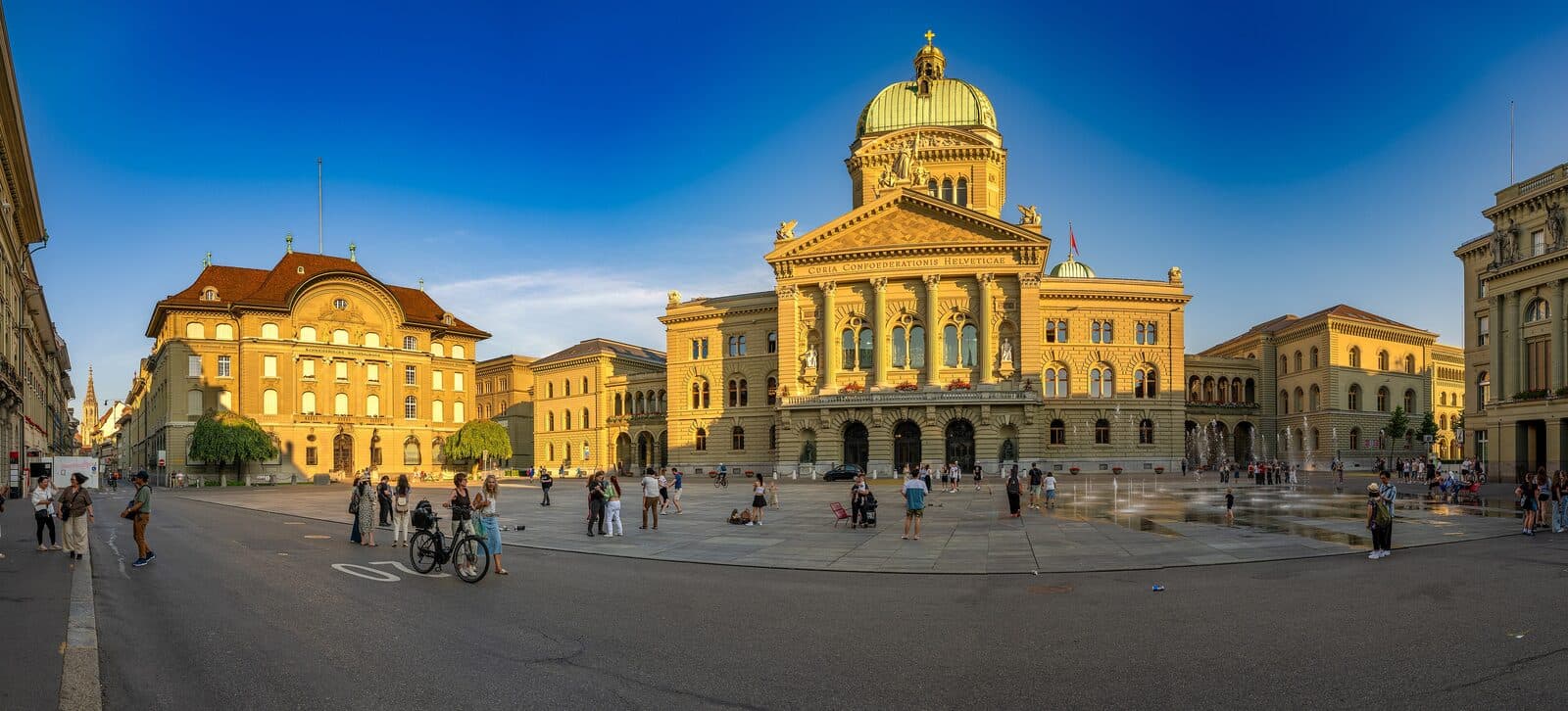 Altstadt in der Aareschlaufe, die Bundesstadt